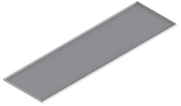 Produktbild UBK 301 083  -  Blind-Deckel zu UBK 300 mit Kante geschlossen, für 8mm Vertiefung